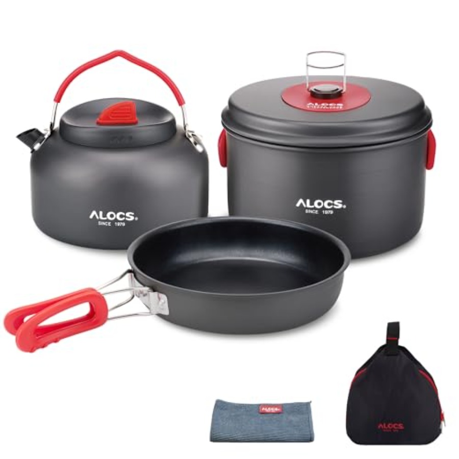 Lightweight Camping Cookware S - Camping Hiking Cooking ulasan dan harga