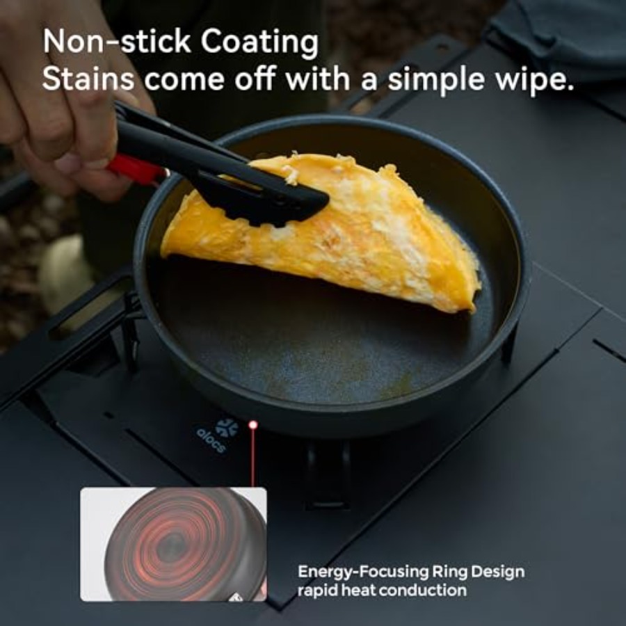 Lightweight Camping Cookware S - Camping Hiking Cooking ulasan dan harga