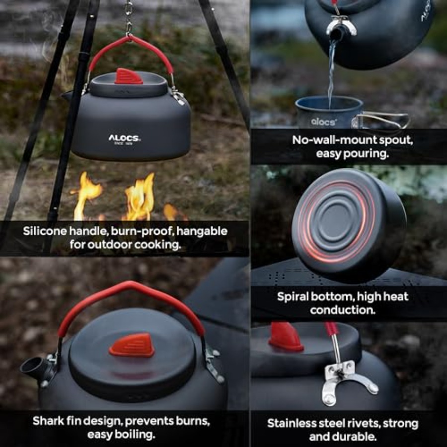 Lightweight Camping Cookware S - Camping Hiking Cooking ulasan dan harga