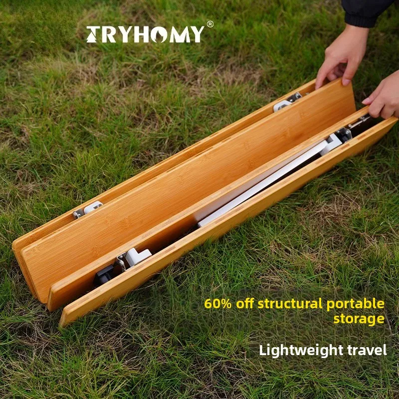 Tryhomy Outdoor Camping Table  - Camping Cooking Table ulasan dan harga