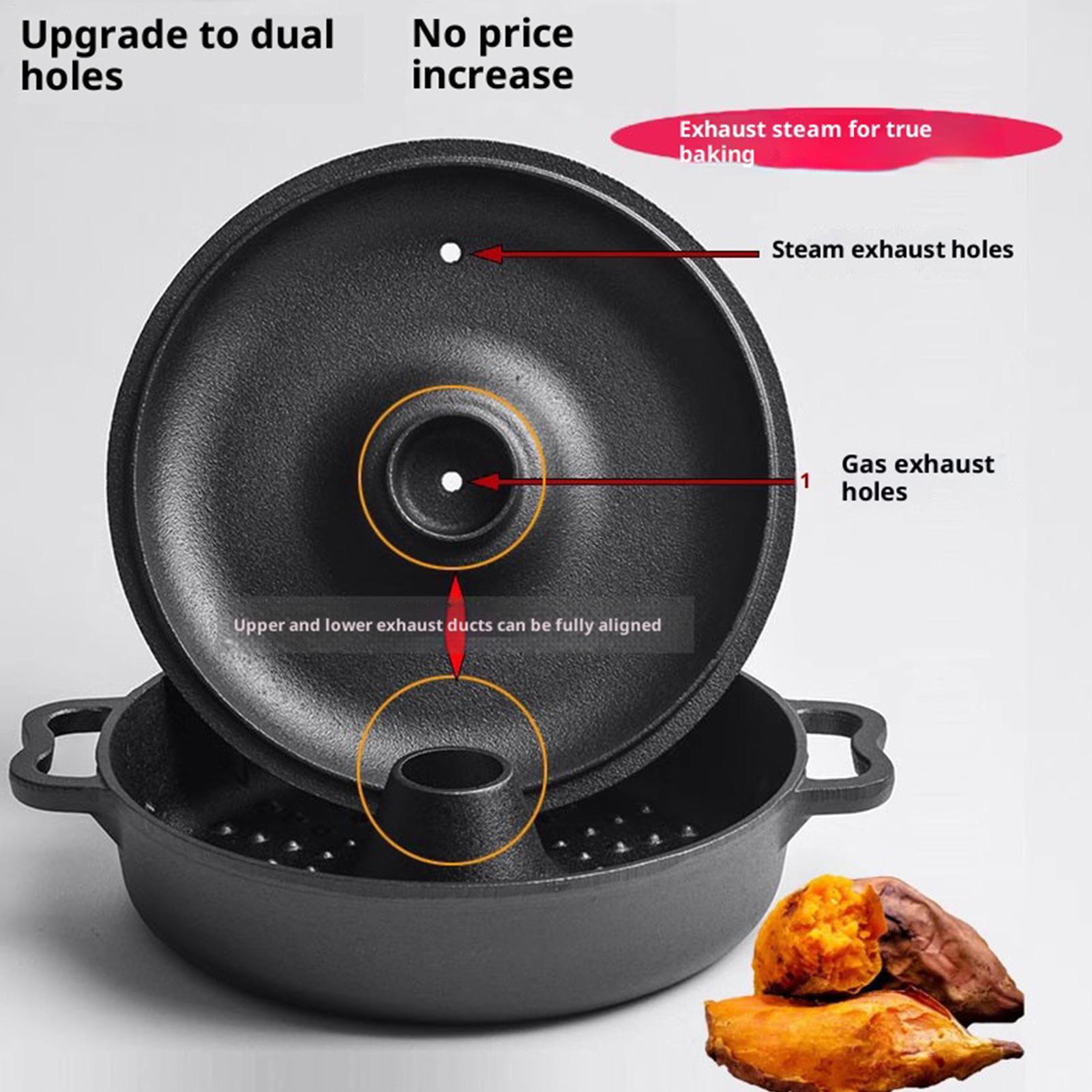 Cast Iron Cauldron For Cooking - Camp Dutch Oven Cast ulasan dan harga