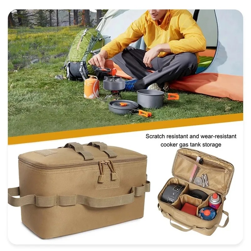 Large Capacity Camping Gear St - Camping Cooking Organizer ulasan dan harga