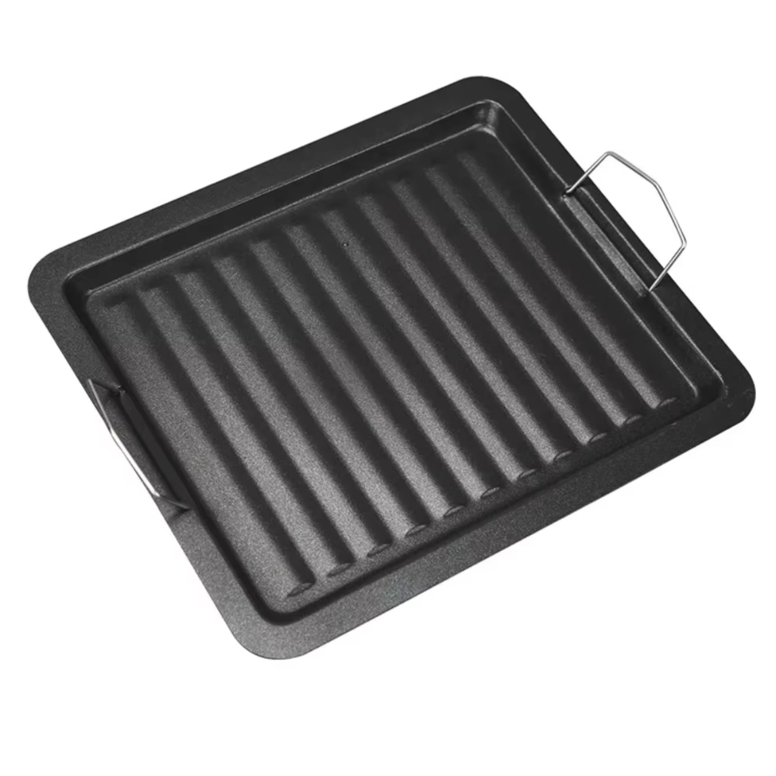 Griddle Pan Non Stick Iron Pla - Camping Cooking Flat Top ulasan dan harga