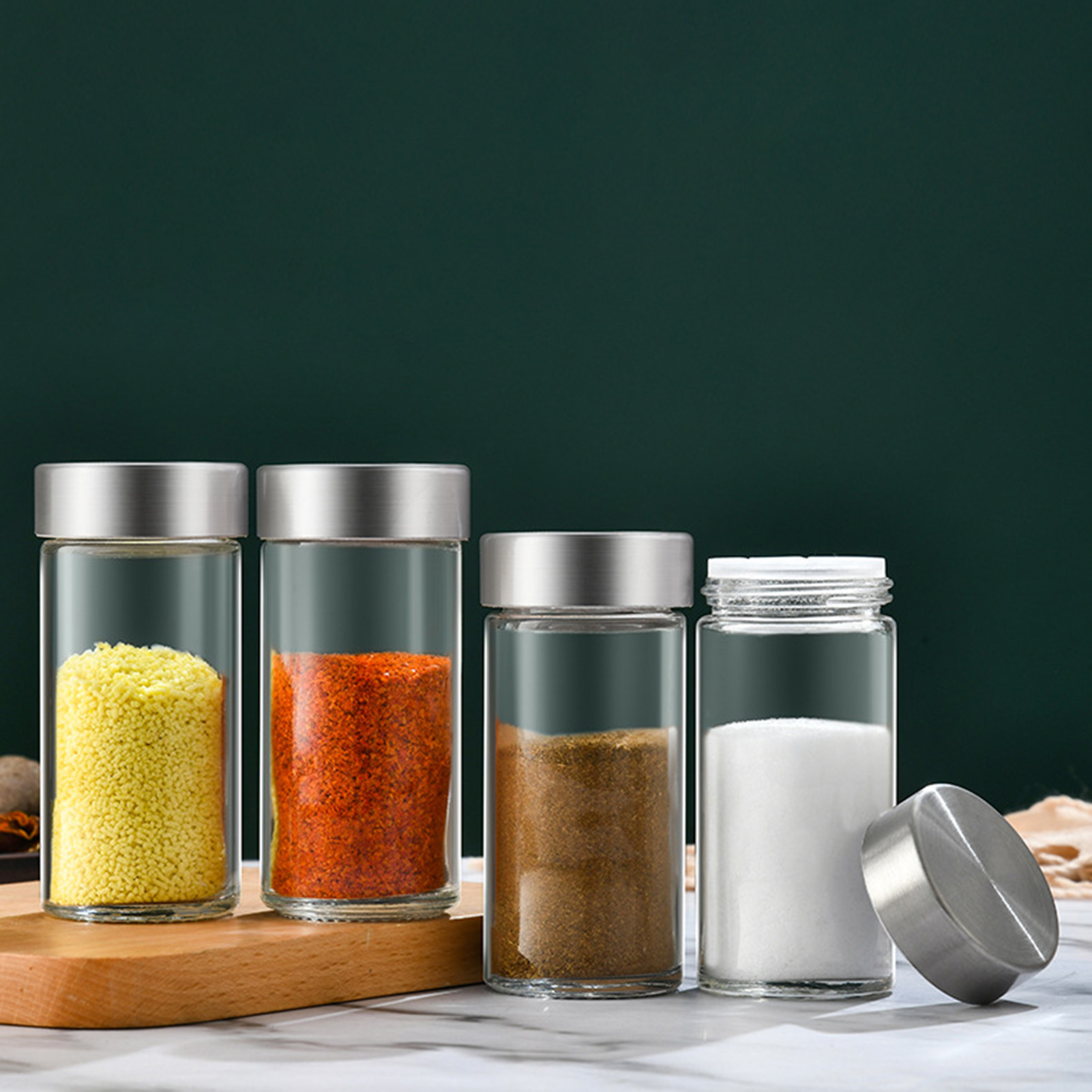 Jars for Spices Salt and Peppe - Camping Cooking Container ulasan dan harga